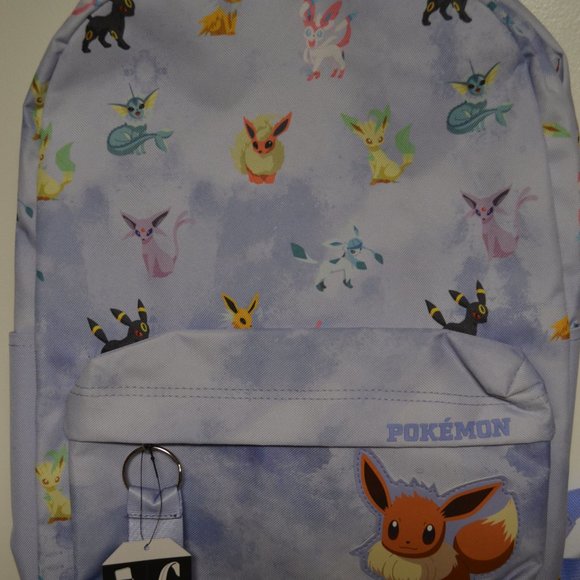 NWT Pokemon Eeveelutions Backpack Full Size Backpack EXCLUSIVE Bioworld - Picture 3 of 6